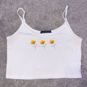 Brandy Melville Flower Tank top